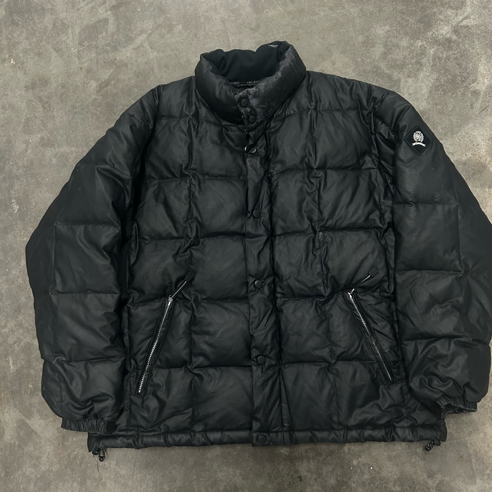 tommy hilfiger puffer jacket